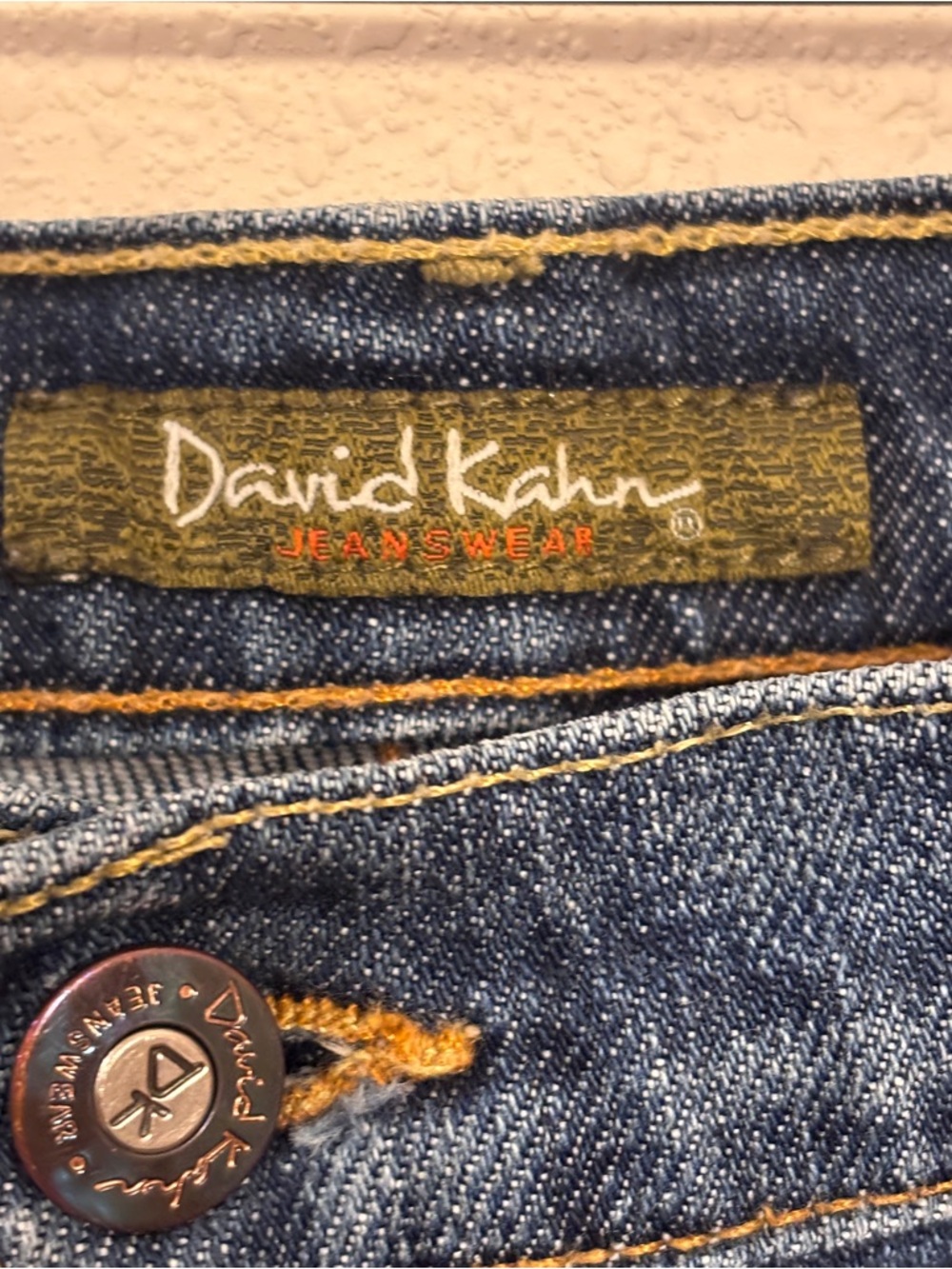 David Kahn Women’s Boot Cut Jeans in Medium Blue Wash SZ 10 - Picture 5 of 15